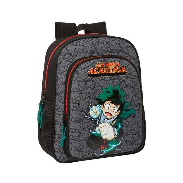 Mochila Escolar My Hero Academia Negro 32 X 38 X 12 cm 0 Mochila Escolar My Hero Academia Negro 32 X 38 X 12 cm 0