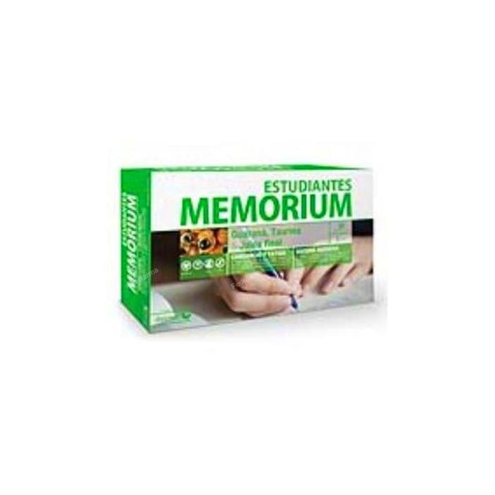 DIETMED Memorium Estudiantes 30 Ampollas - Aumenta Energía, Rendimiento Físico y Psíquico, Mejora Concentración para Esfuerzo Intelectual