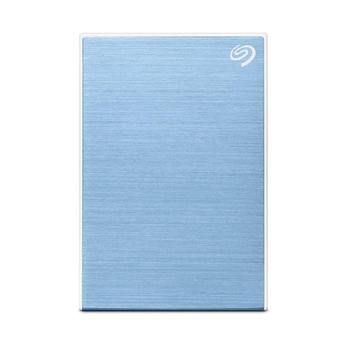 Seagate One Touch 5TB Disco Duro Externo HDD con Protección por Contraseña Azul Claro