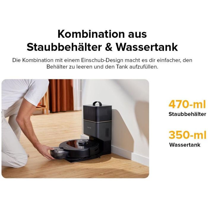 Roborock Q8 Max+ Roboter Staubsauger schwarz 14 Roborock Q8 Max+ Roboter Staubsauger schwarz 14