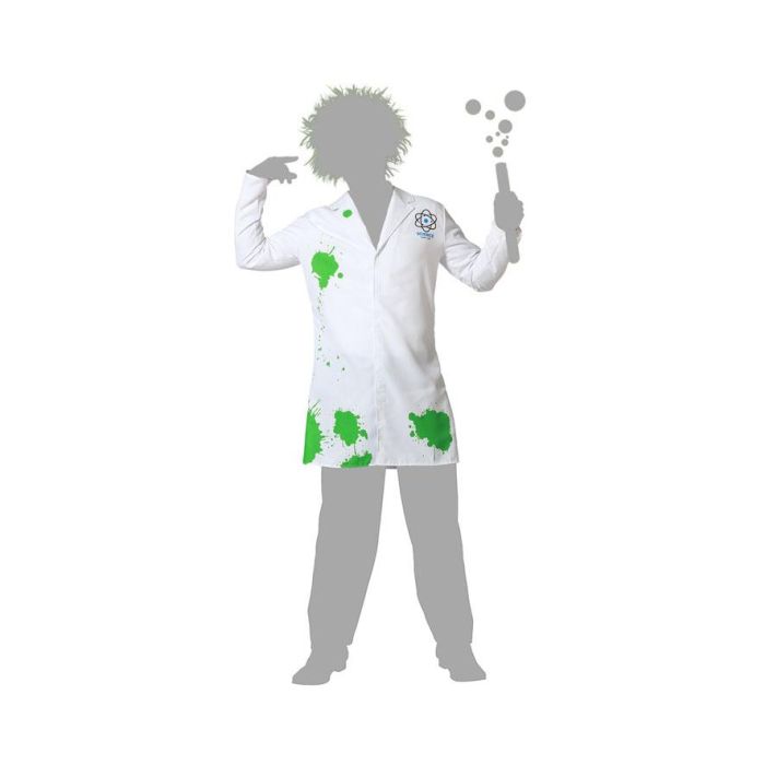 Disfraz Cientifico Loco Adulto XL 4 Disfraz Cientifico Loco Adulto XL 4