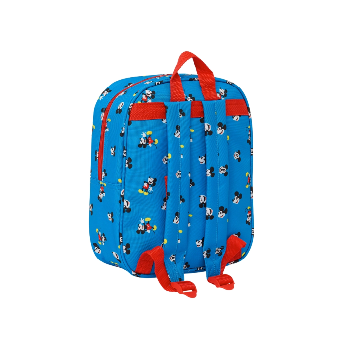 Mochila Escolar Mickey Mouse Clubhouse Azul 22 x 27 x 10 cm 3D 1