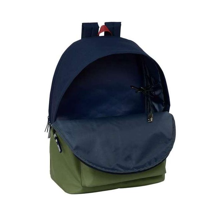 Safta Mochila Doble para Portátil 15,6" con USB Colección El Pulpo Basics 440x310x180 mm 3 Safta Mochila Doble para Portátil 15,6" con USB Colección El Pulpo Basics 440x310x180 mm 3