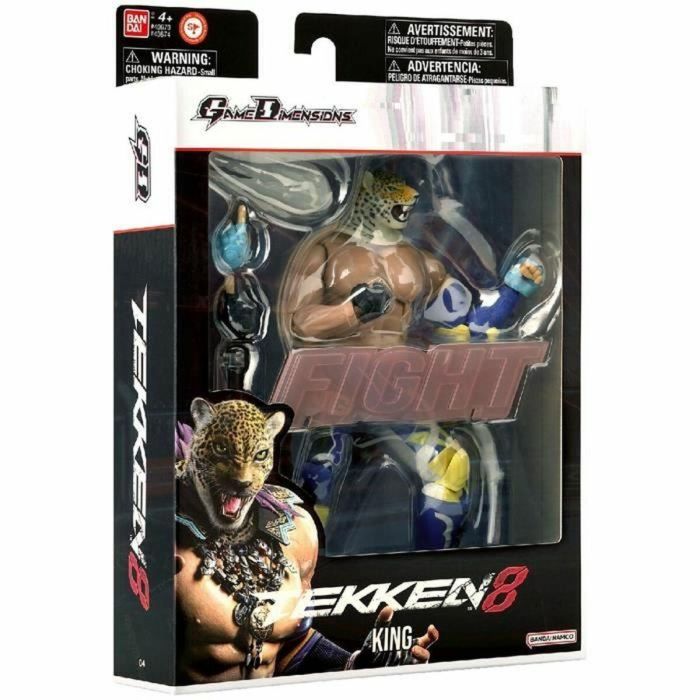 BANDAI - Tekken - Figura de acción 17 cm - Dimensiones del juego King - 40674 1