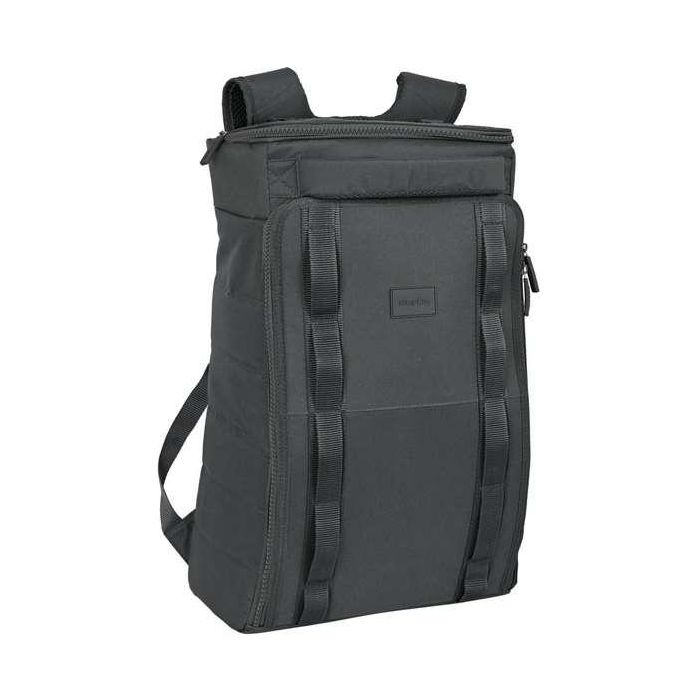 Safta Mochila Viaje Basic Gris 33x55x18cm 13