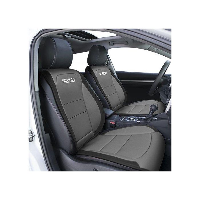 Abc SPCS424GR Respaldo Universal para Asiento Delantero de Coche Gris Acolchado en Poliéster y PVC Abc SPCS424GR Respaldo Universal para Asiento Delantero de Coche Gris Acolchado en Poliéster y PVC