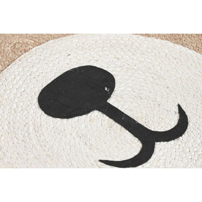 Alfombra Home ESPRIT Infantil Oso 120 x 120 x 1 cm 2 Alfombra Home ESPRIT Infantil Oso 120 x 120 x 1 cm 2