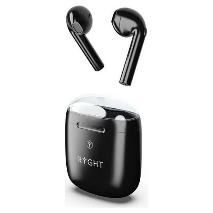Ryght R483898 DYPLO 2 Auriculares True Wireless Negros con Bluetooth 5.0, 20.5h Autonomía y Micrófonos 1