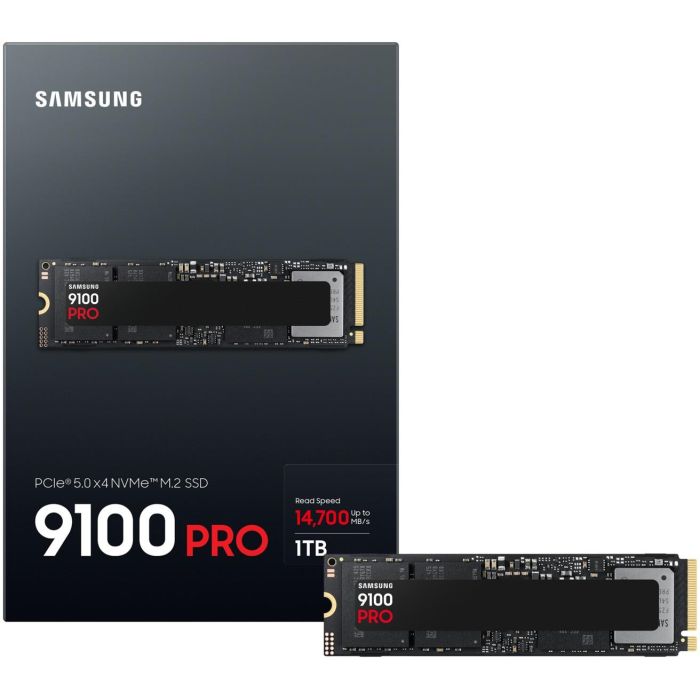 Samsung MZ-VAP1T0 SSD 1 TB M.2 PCI Express 5.0 NVMe V-NAND TLC 14700 MB/s lectura 13300 MB/s escritura para PC/Portátil 4