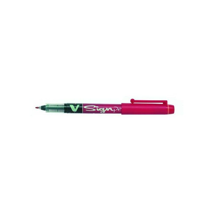 Rotulador Fibra Pilot Sign Pen Rojo 12 unidades