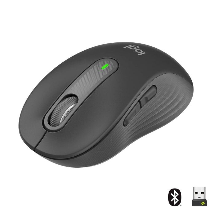 Ratón Bluetooth Inalámbrico Logitech M650 L Grafito Acero 4000 dpi 1