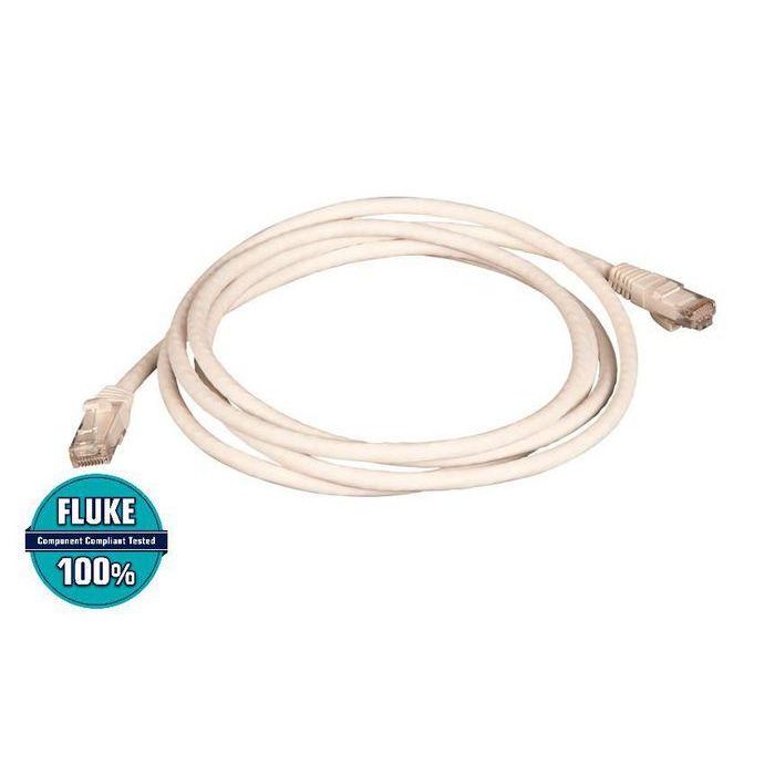 Lanview Cat6a U/UTP Network Cable 2m, White LSZH Lanview Cat6a U/UTP Network Cable 2m, White LSZH