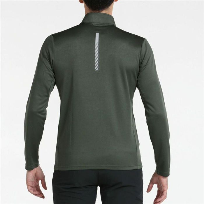 Camiseta de Manga Larga Hombre +8000 Erro Verde oscuro Oliva 1 Camiseta de Manga Larga Hombre +8000 Erro Verde oscuro Oliva 1