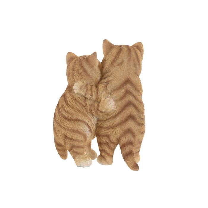 DKD Home Decor Figura Decorativa Gatos Moderna Resina Gris Marrón 9x18x13.5 cm Pack 2 Unidades 1 DKD Home Decor Figura Decorativa Gatos Moderna Resina Gris Marrón 9x18x13.5 cm Pack 2 Unidades 1