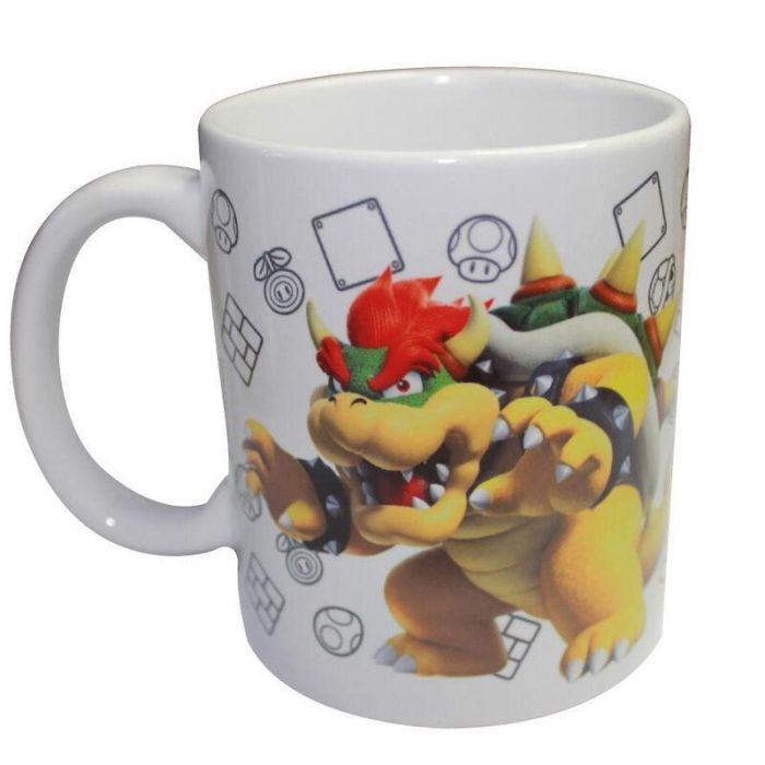 Hucha + taza Bowser Super Mario Bros Nintendo 2 Hucha + taza Bowser Super Mario Bros Nintendo 2