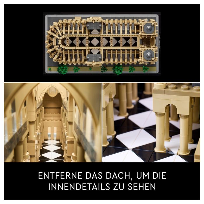 Lego Architecture 21061 Notre-Dame de Paris Set de Construcción para Adultos 30