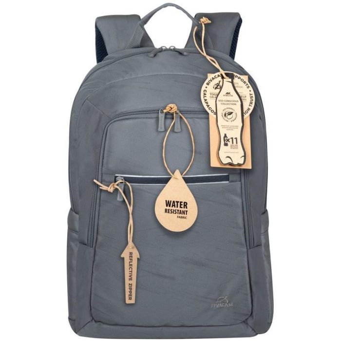 RIVACASE 7561 Mochila para portátil Rucksack Alpendorf Eco 15-6"-16" gris 1