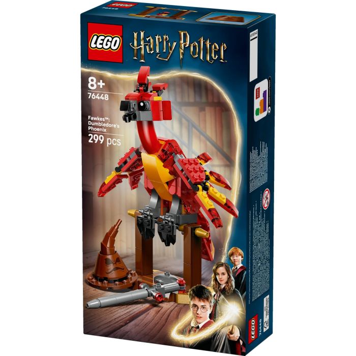 LEGO 76448 Harry Potter Fawkes Fénix de Dumbledore Set de Construcción Figura Articulada 15