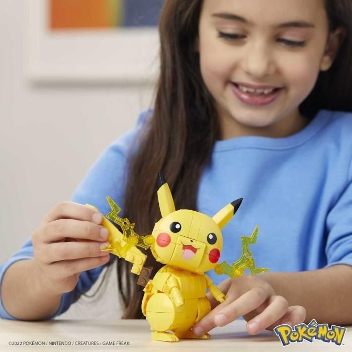 Juego construccion mega bloks pokemon figura pikachu. 10 cm 1 Juego construccion mega bloks pokemon figura pikachu. 10 cm 1