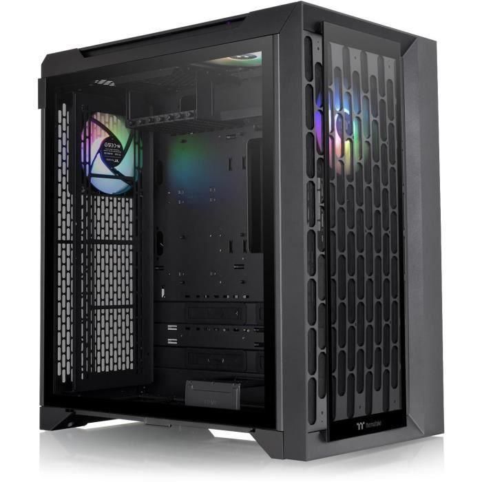 Caja de PC sin fuente de alimentación - THERMALTAKE CTE C700 TG ARGB (Negro) - Torre media - Formato E-ATX