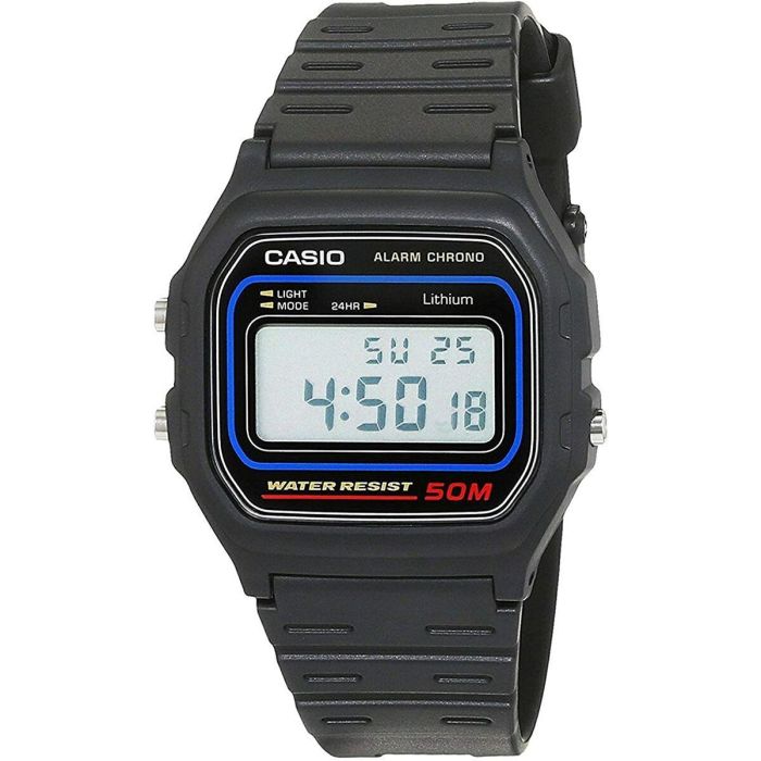 Reloj Unisex Casio W-59-1VQES Negro Gris (Ø 35 mm) (Ø 34 mm) Reloj Unisex Casio W-59-1VQES Negro Gris (Ø 35 mm) (Ø 34 mm)