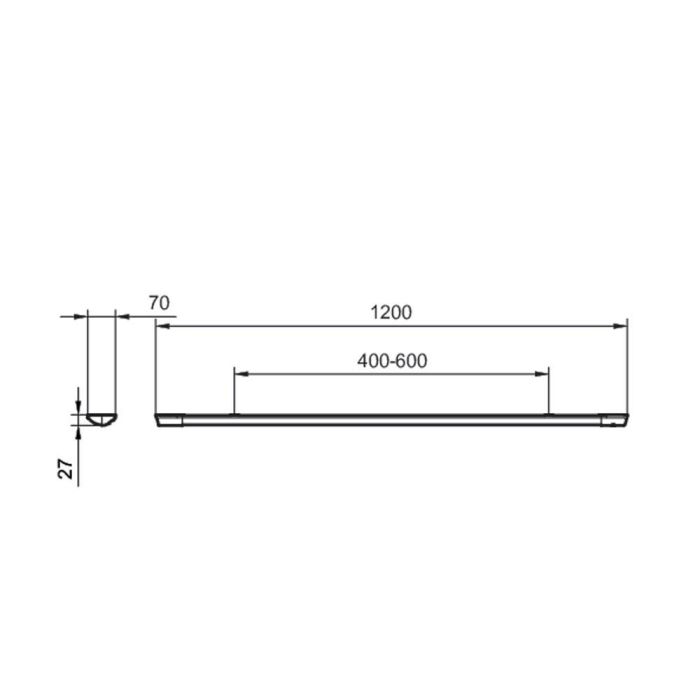 Regleta 30w 3000lm 4000k 120cm 911401862184 philips 2