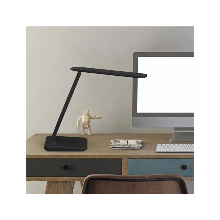 Maul Lámpara Escritorio LED 2,7W 325lm Luz Ajustable Panel Táctil Brazo Giratorio Negra 3