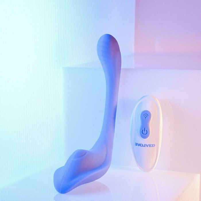 Vibrador Doble Estimulación Evolved Morado 25 Vibrador Doble Estimulación Evolved Morado 25