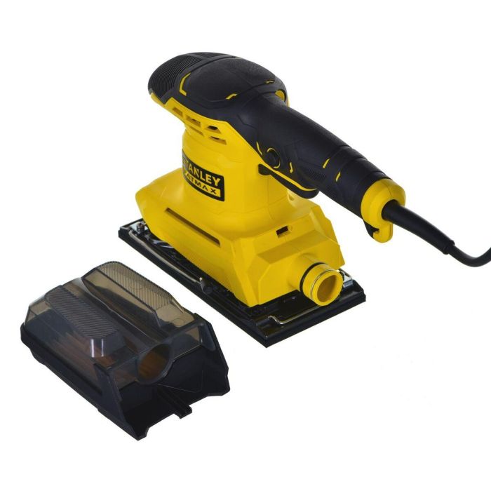 STANLEY FATMAX FMEW214K-QS Lijadora Orbital Eléctrica 280W con Órbita de 2mm, para Lijado Profesional en Madera, Metal y Multimateriales con Maletín 5 STANLEY FATMAX FMEW214K-QS Lijadora Orbital Eléctrica 280W con Órbita de 2mm, para Lijado Profesional en Madera, Metal y Multimateriales con Maletín 5
