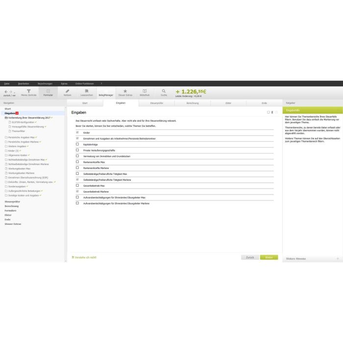 Lexware TAXMAN 2023 für Vermieter - 1 Device. bis zu 5 Steuererklärungen - ESD-DownloadESD 6 Lexware TAXMAN 2023 für Vermieter - 1 Device. bis zu 5 Steuererklärungen - ESD-DownloadESD 6