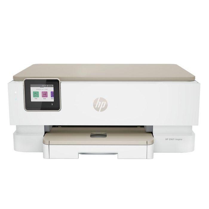 HP 242P6B V2 Impresora Multifunción Envy Inspire 7220e WiFi Doble Banda, Dúplex Automático, Imprime Escanea Copia, Color Blanca
