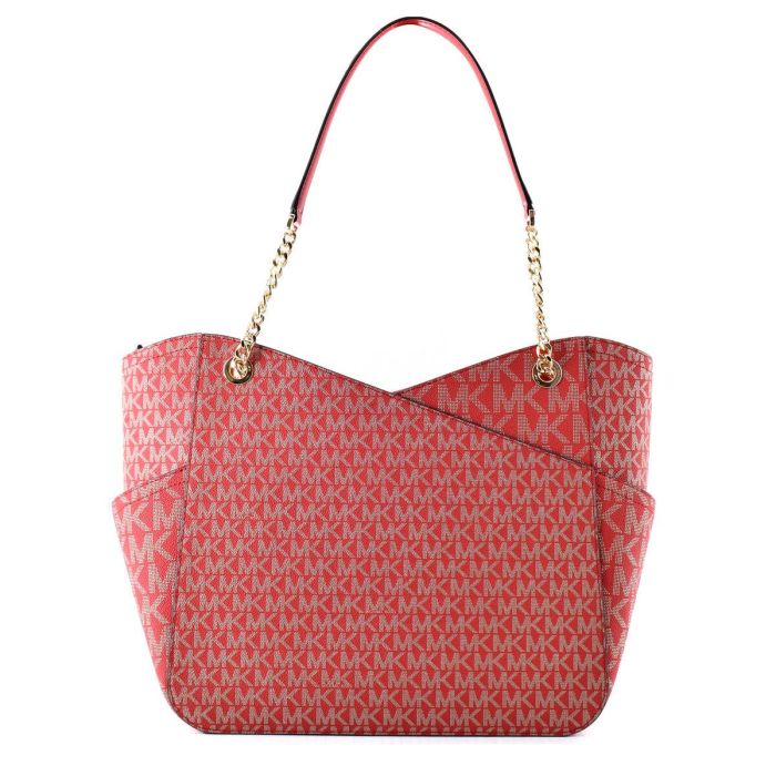 Bolso Mujer Michael Kors JET SET TRAVEL Rojo 30 x 28 x 13 cm 2