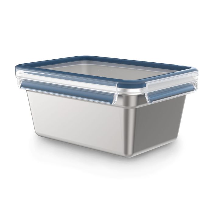 Fiambrera Tefal N11506 Plateado Acero Inoxidable Rectangular 2 L