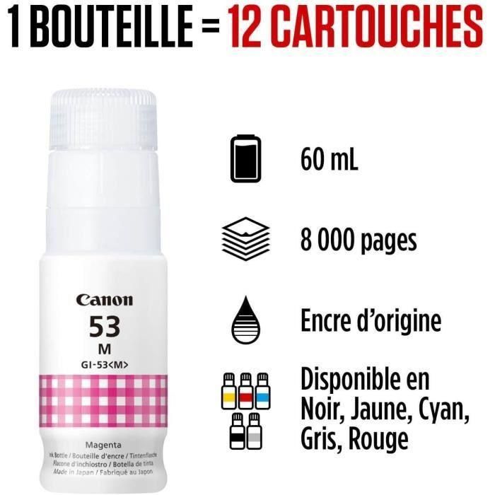 Botella Tinta Canon Gi - 53M Magenta 2 Botella Tinta Canon Gi - 53M Magenta 2