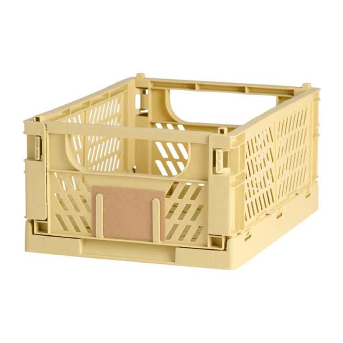 Day Caja Plegable Amarilla Arena 33x24,5x15cm Capacidad 10L Con 2 Etiquetas 0 Day Caja Plegable Amarilla Arena 33x24,5x15cm Capacidad 10L Con 2 Etiquetas 0