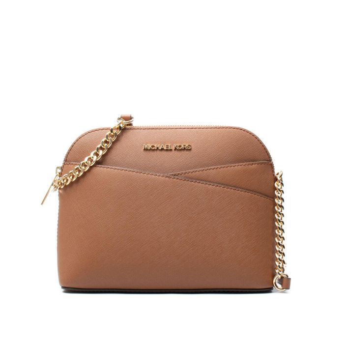 Bolso Bandolera Michael Kors Jet Set Travel Marrón 22 x 18 x 10 cm