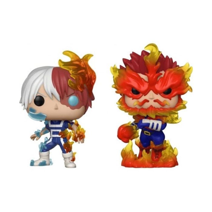 Funko Pop Pack 2 - Todoroki & Endeavor - Vinilo - 9 cm