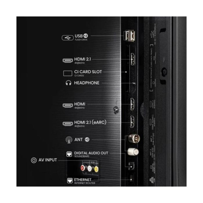 Hisense 43A6Q Televisor 43" 4K UHD Smart TV Wifi Negro Hisense 43A6Q Televisor 43" 4K UHD Smart TV Wifi Negro