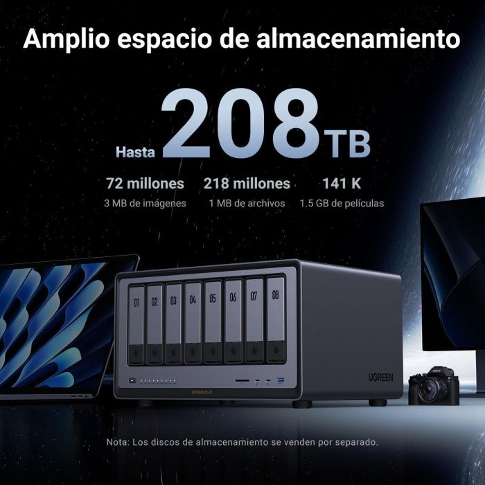 Almacenamiento en Red NAS Ugreen 35127 2 Almacenamiento en Red NAS Ugreen 35127 2