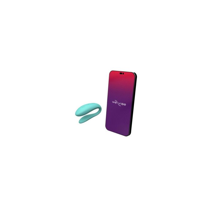 Vibrador para Parejas We-Vibe Lite Turquesa 8