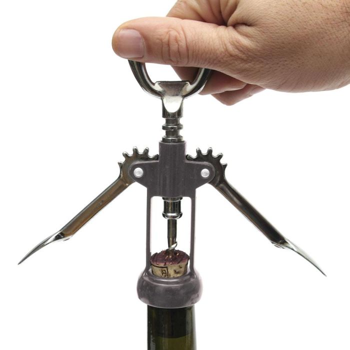 Cook Concept Sacacorchos y Abridor de Botellas Doble Palanca Colección Cocktail Lounge Colores Surtidos 3