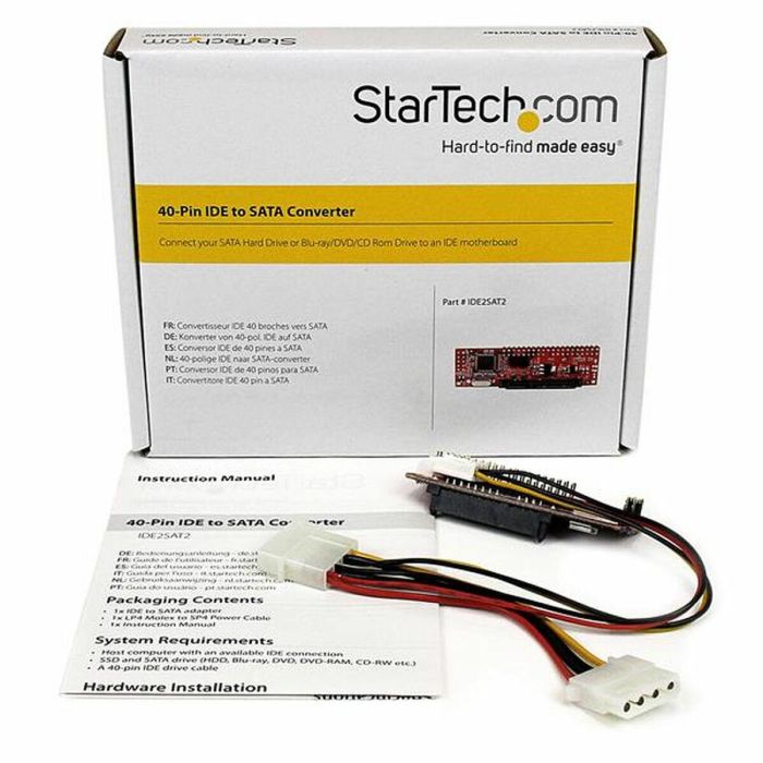Cable SATA Startech IDE2SAT2 0 Cable SATA Startech IDE2SAT2 0
