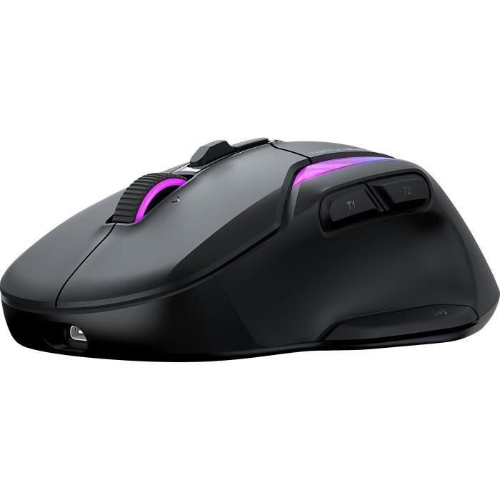 Turtle Beach TUR0731855711048 Ratón Gaming Inalámbrico Kone II Air Ergonómico, Negro, Bluetooth, 26.000 DPI, Rueda 4D 1 Turtle Beach TUR0731855711048 Ratón Gaming Inalámbrico Kone II Air Ergonómico, Negro, Bluetooth, 26.000 DPI, Rueda 4D 1