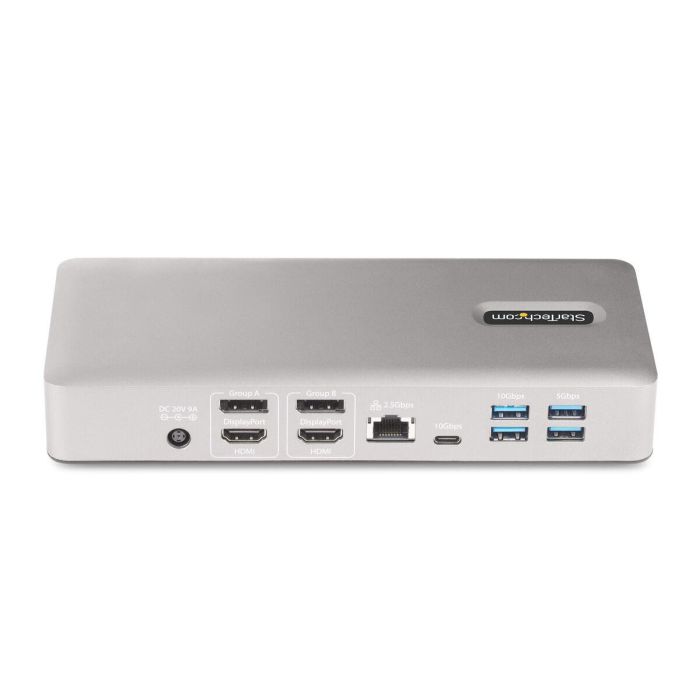 Hub USB Startech 132UE-TB4USB4DOCK Gris 2