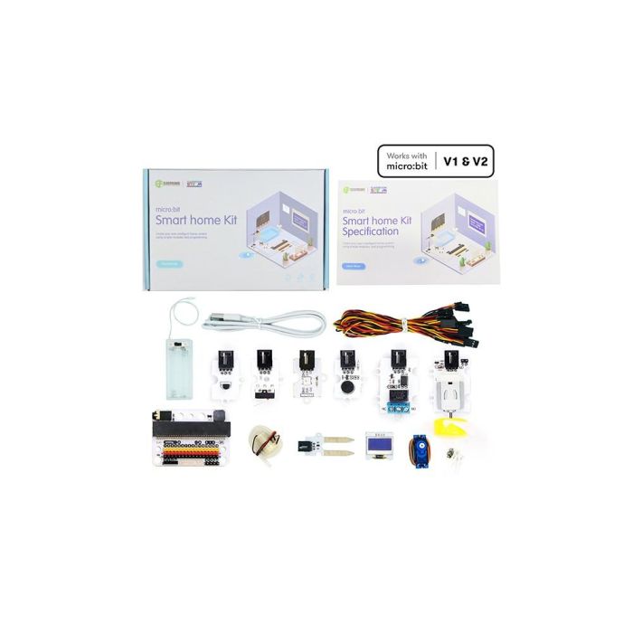 Kit Sensores Inteligentes Micro:Bit Casa Inteligente Kit Sensores Inteligentes Micro:Bit Casa Inteligente