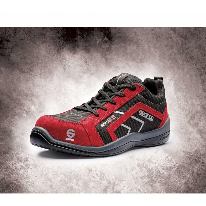 Calzado de Seguridad Sparco Scarpa Urban Evo Rojo S3 SRC 4
