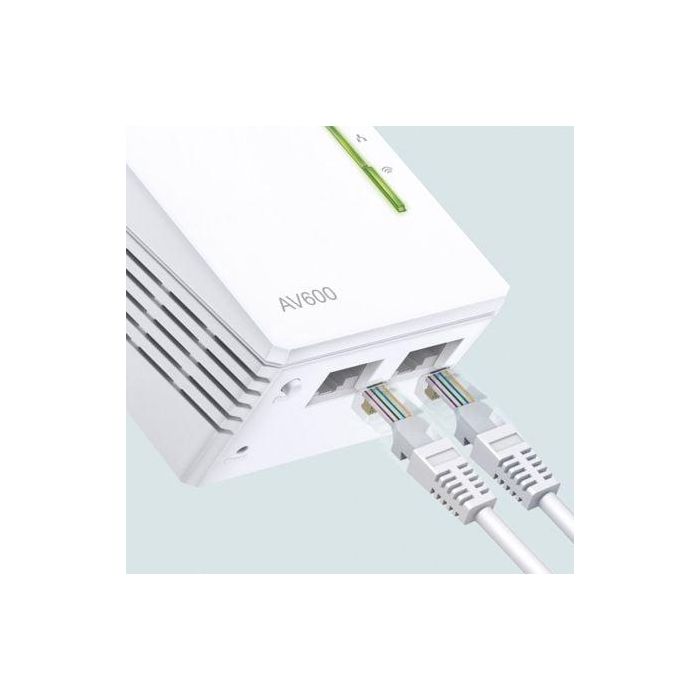 Adaptador Powerline TP-Link WPA4221KIT 600Mbps/ Alcance 300m/ Pack de 2 2 Adaptador Powerline TP-Link WPA4221KIT 600Mbps/ Alcance 300m/ Pack de 2 2