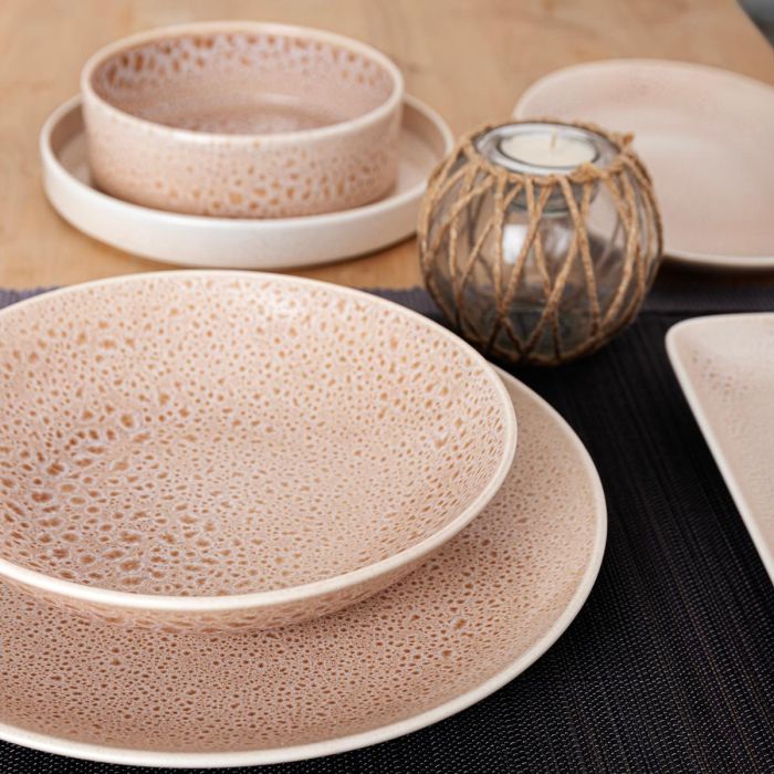 Ariane Bandeja Oval Porcelana Reforzada Porous 26 cm Beige 12 Unidades Profesional Hostelería Extra Resistente y Antidesportillamiento 3
