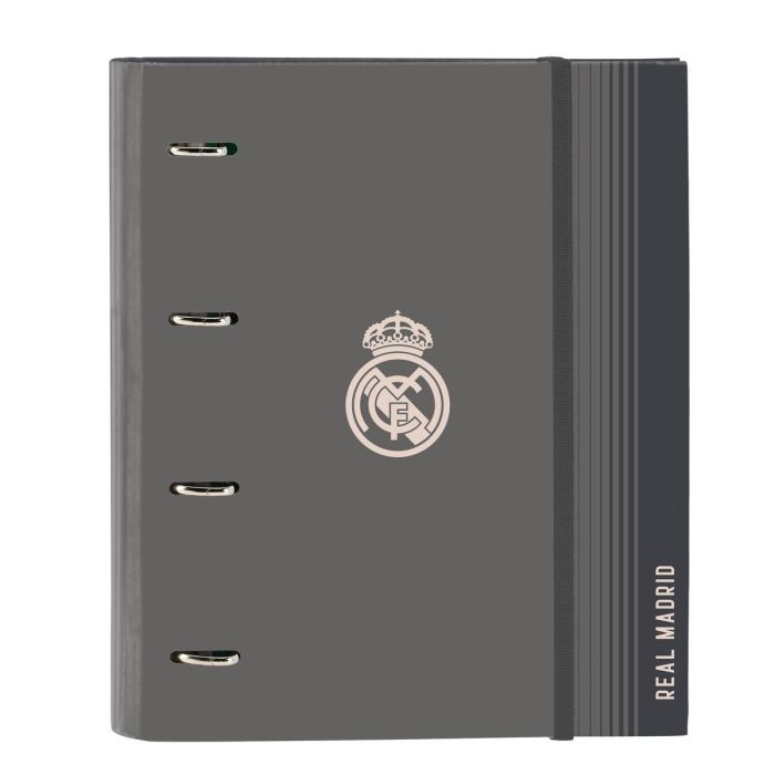 Carpeta de anillas Real Madrid C.F. Gris 27 x 32 x 3.5 cm 0 Carpeta de anillas Real Madrid C.F. Gris 27 x 32 x 3.5 cm 0