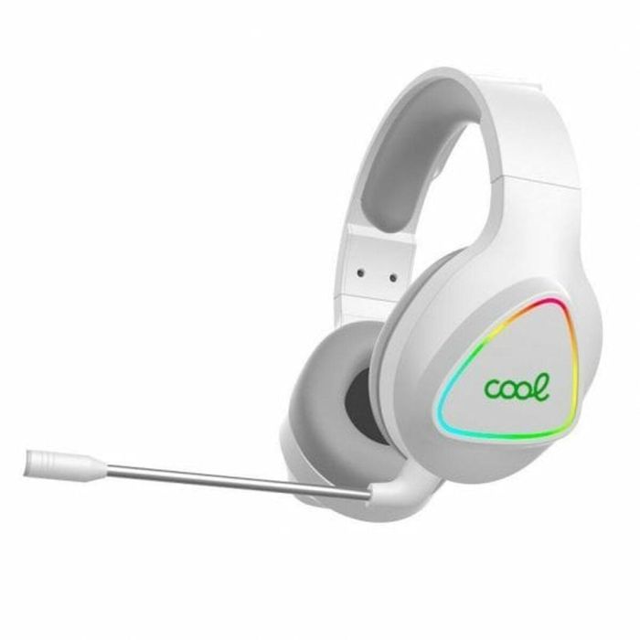 Auriculares con Micrófono Cool Blanco 5